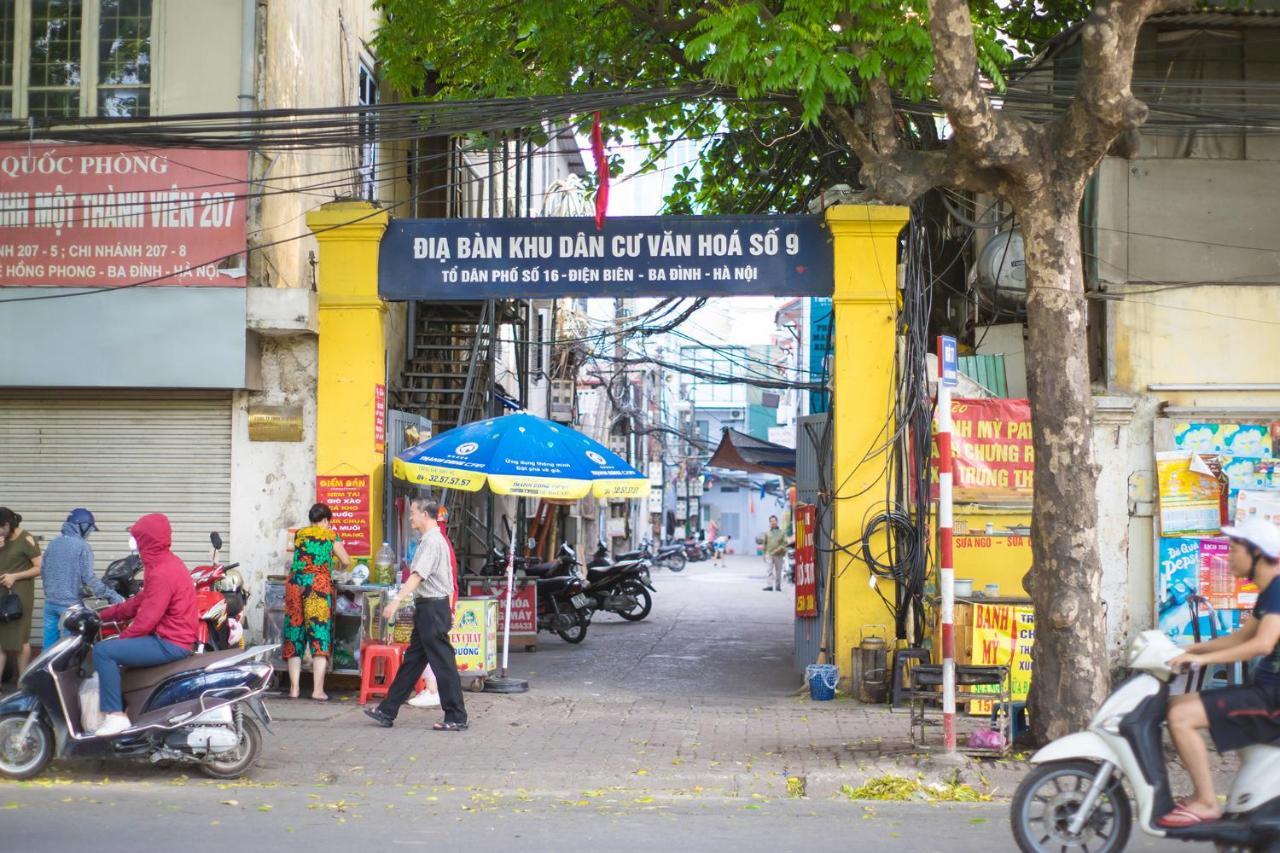 하노이 Michi House 3 Le Hong Phong, Doi Dien Lang Bac 아파트 외부 사진