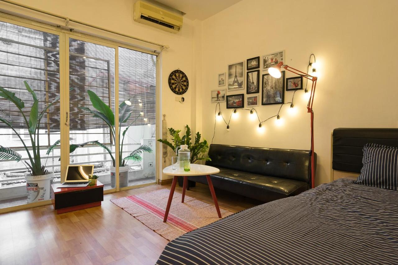 하노이 Michi House 3 Le Hong Phong, Doi Dien Lang Bac 아파트 외부 사진